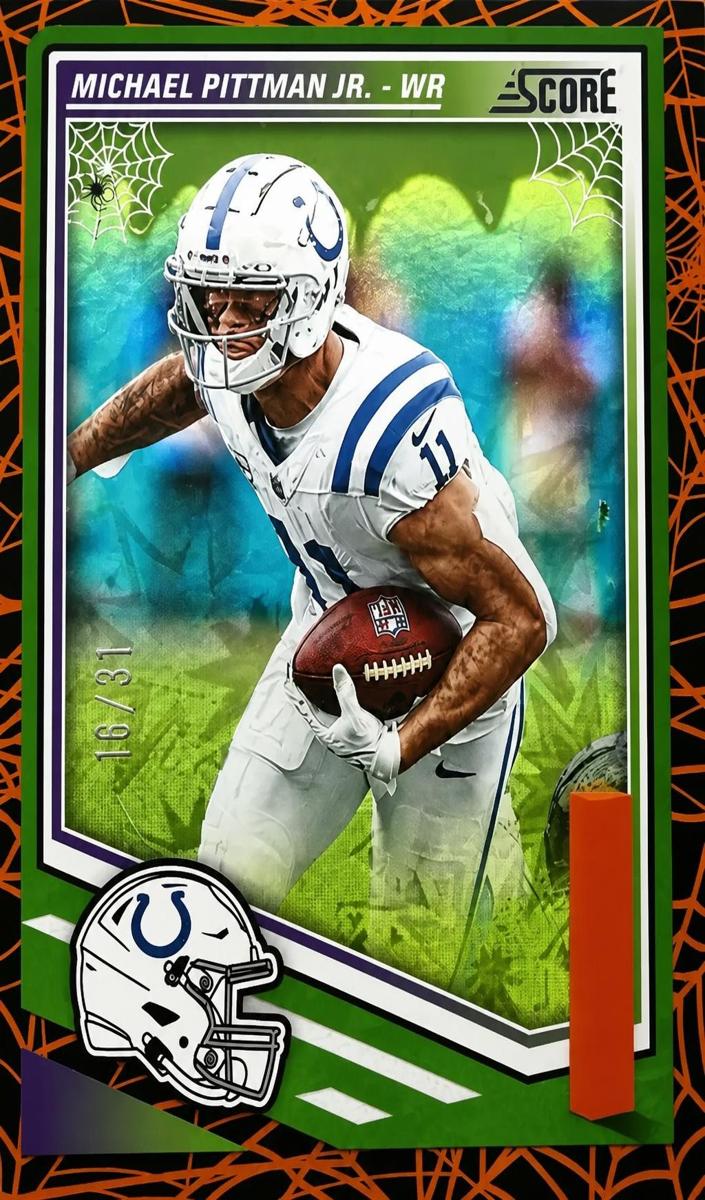 2025 Panini Score Football Webs Michael Pittman Jr. #246
