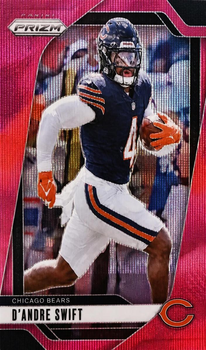2024 Panini Prizm Football Pink Wave D'Andre Swift #47