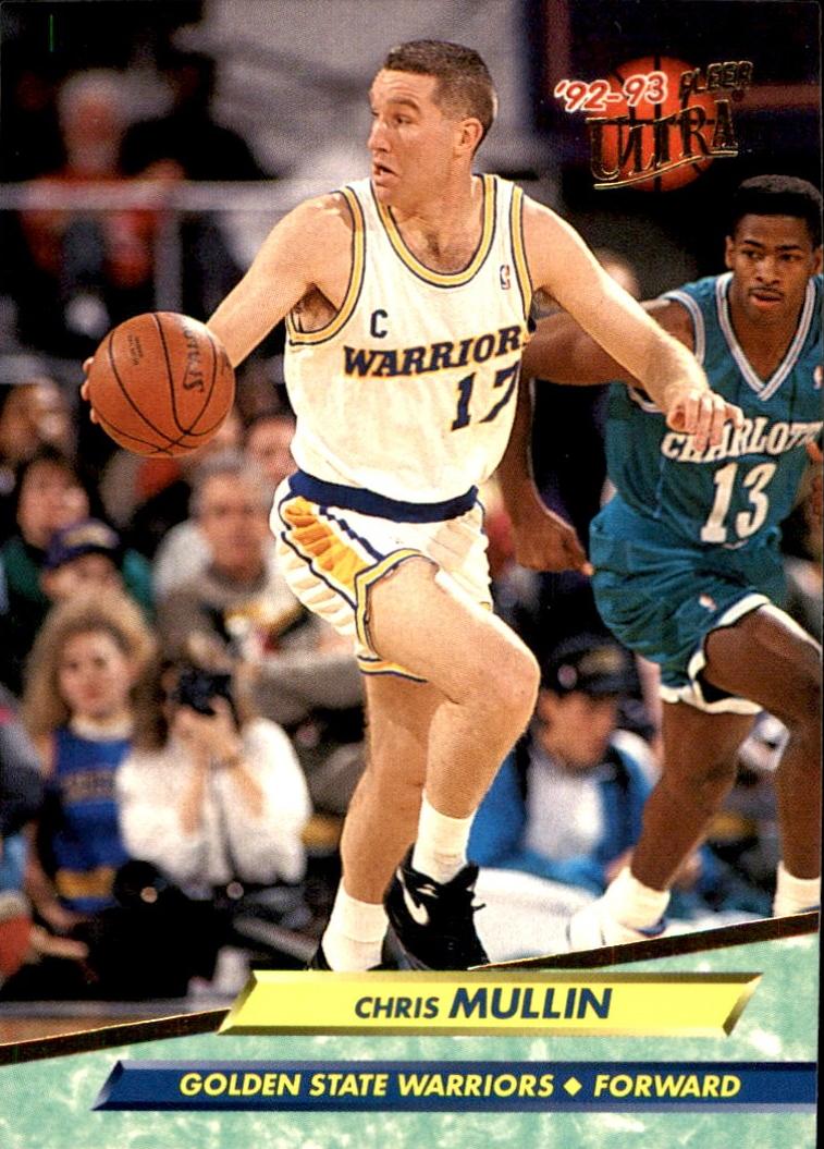 1992 Fleer Ultra Basketball Chris Mullin #67 PSA 9