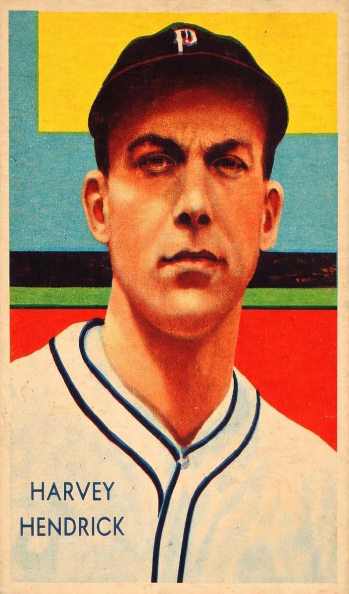 1935 Diamond Stars Baseball Harvey Hendrick #41 PSA 4
