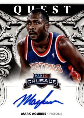2013 Panini Crusade Basketball Mark Aguirre #24 PSA 10