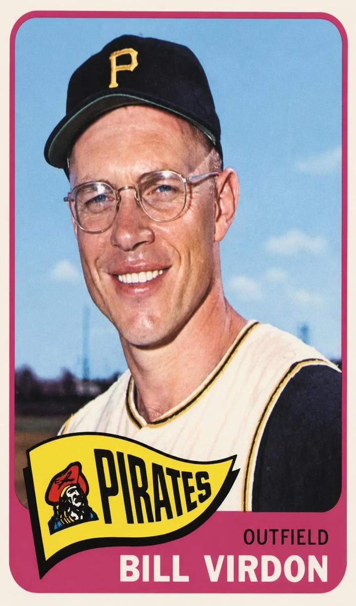 1965 O-Pee-Chee Baseball Bill Virdon #69 PSA 8