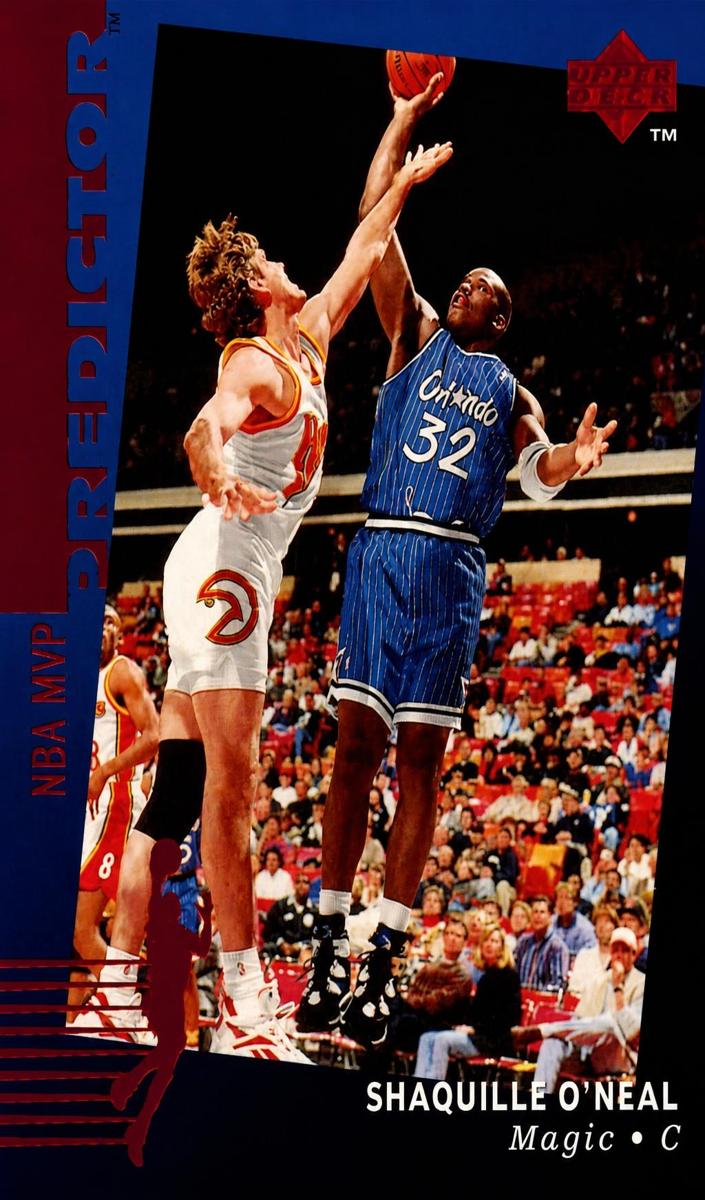 1994 Upper Deck Basketball Shaquille O'Neal #H21 PSA 9