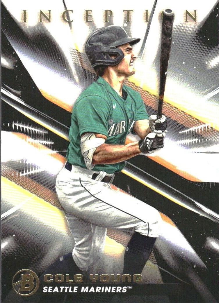 2023 Bowman Inception Baseball Cole Young #90