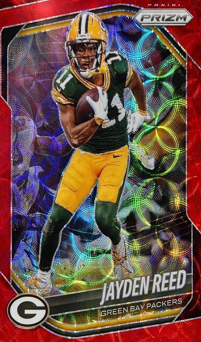 2025 Panini Prizm Football Choice Red Jayden Reed #25