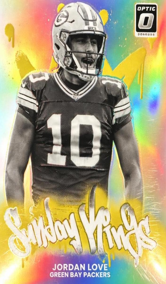2025 Donruss Optic Football Jordan Love #6