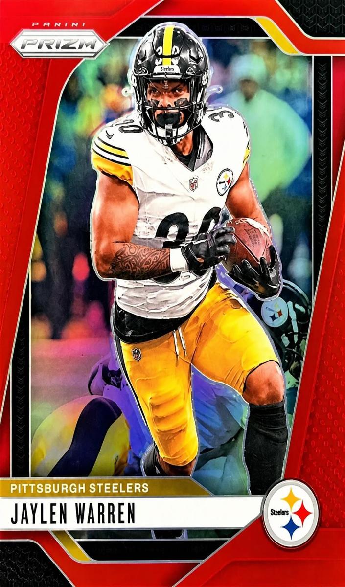2024 Panini Prizm Football Red Jaylen Warren #242