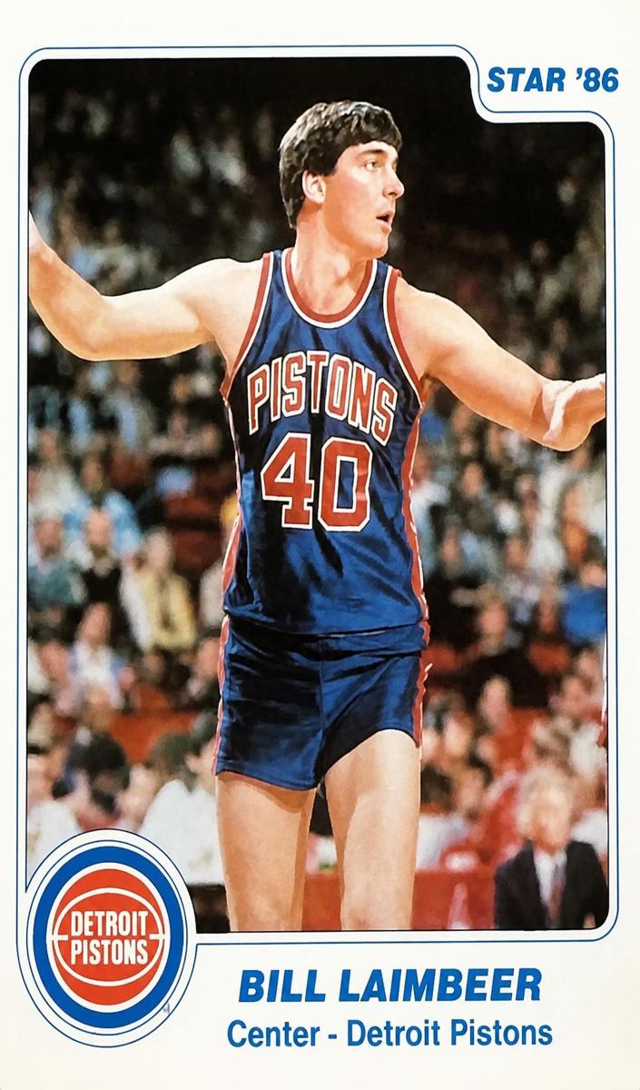 1985 Star Basketball Bill Laimbeer #14 BGS 9.5