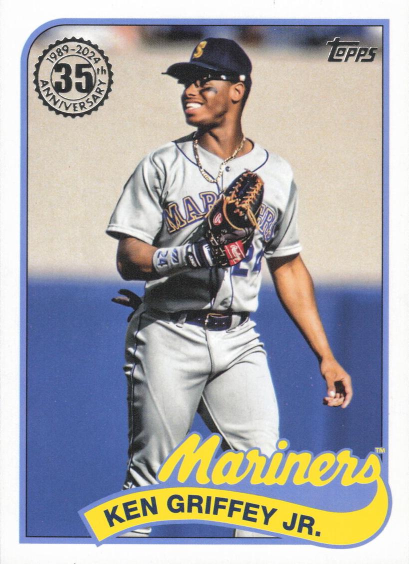 2024 Topps Baseball Ken Griffey Jr. #89B-25 PSA 9