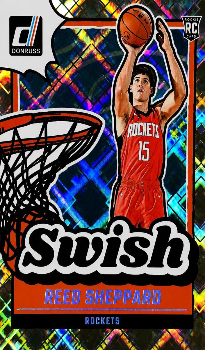 2024 Panini Donruss Basketball Diamond Reed Sheppard #14