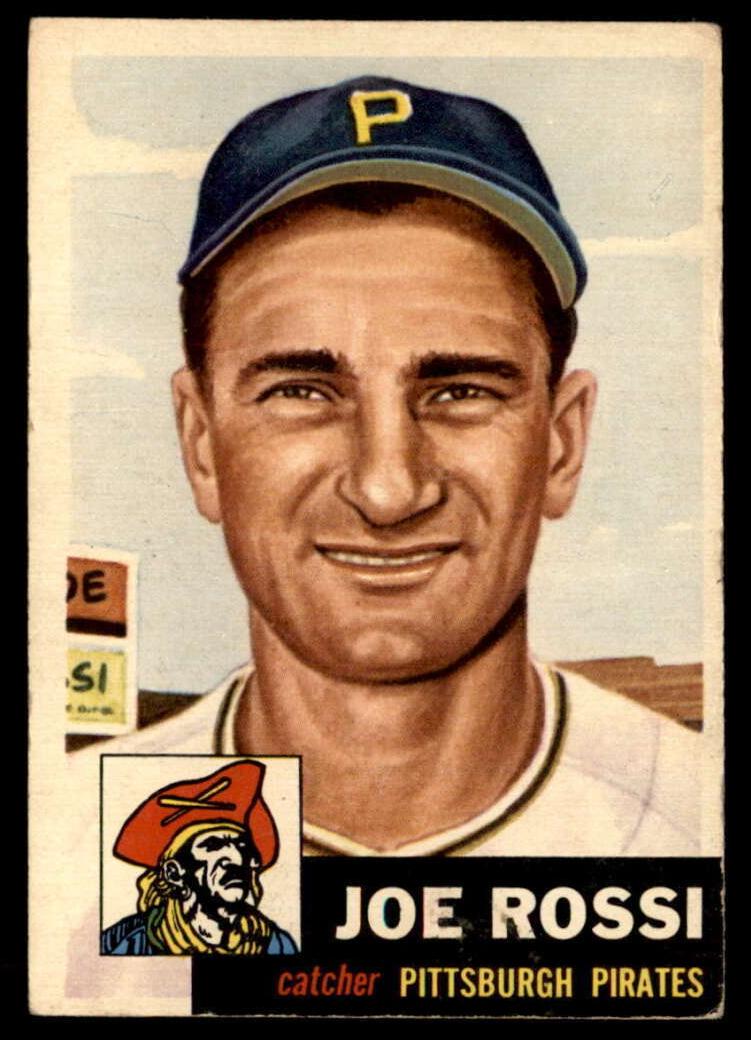 1953 Topps Baseball Joe Rossi #74 PSA 6