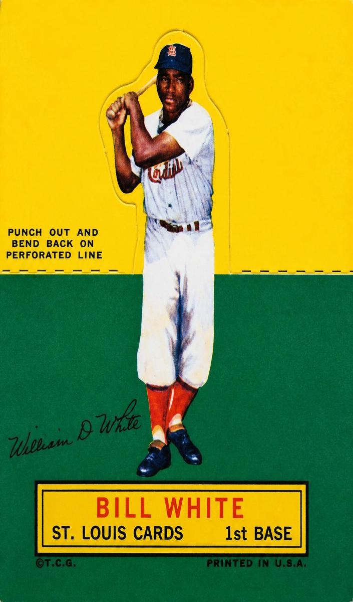 1964 Topps Stand-Up Baseball Bill White #NNO
