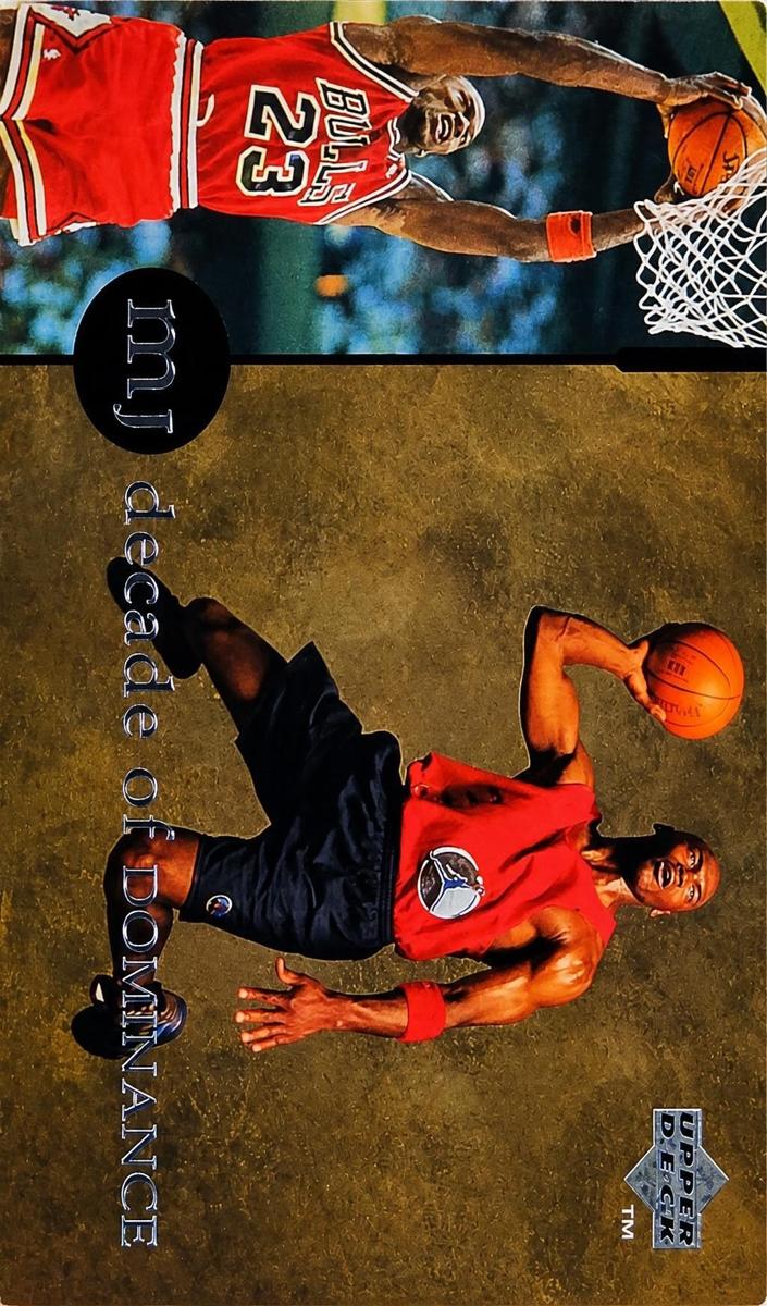 1994 Upper Deck Basketball Decade of Dominance Michael Jordan #J5 PSA 9