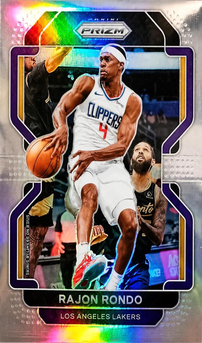 2021 Panini Prizm Basketball Prizms Silver Rajon Rondo #104 PSA 10