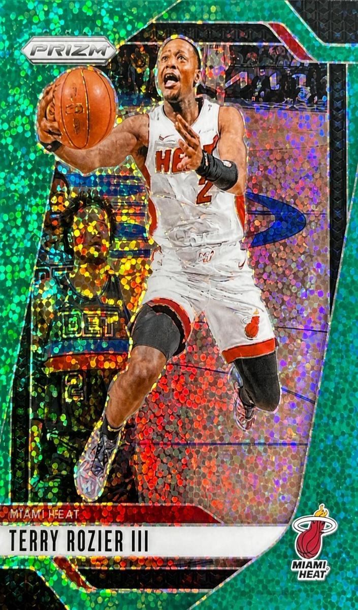 2024 Panini Prizm Basketball Green Sparkle Terry Rozier III #142
