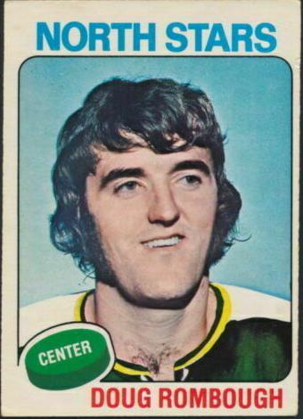 1975 O-Pee-Chee Hockey Doug Rombough #161 PSA 7