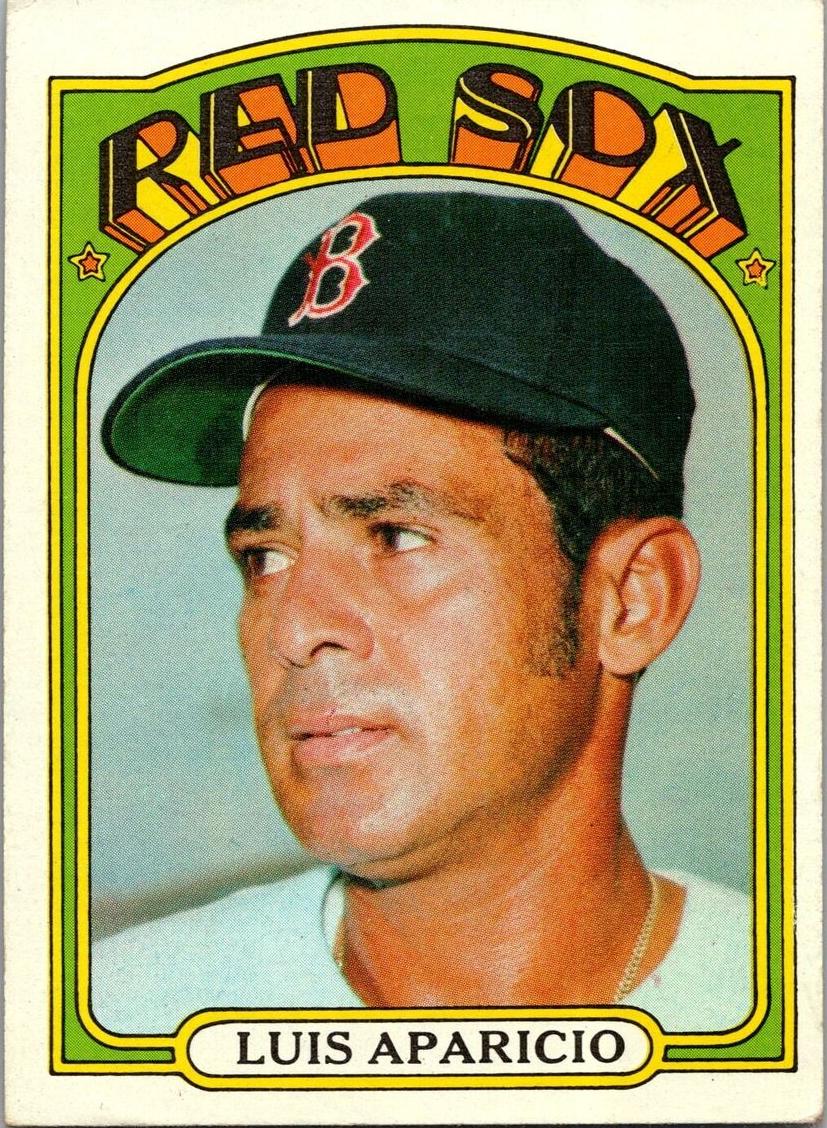 1972 Topps Baseball Luis Aparicio #313 PSA 8.5