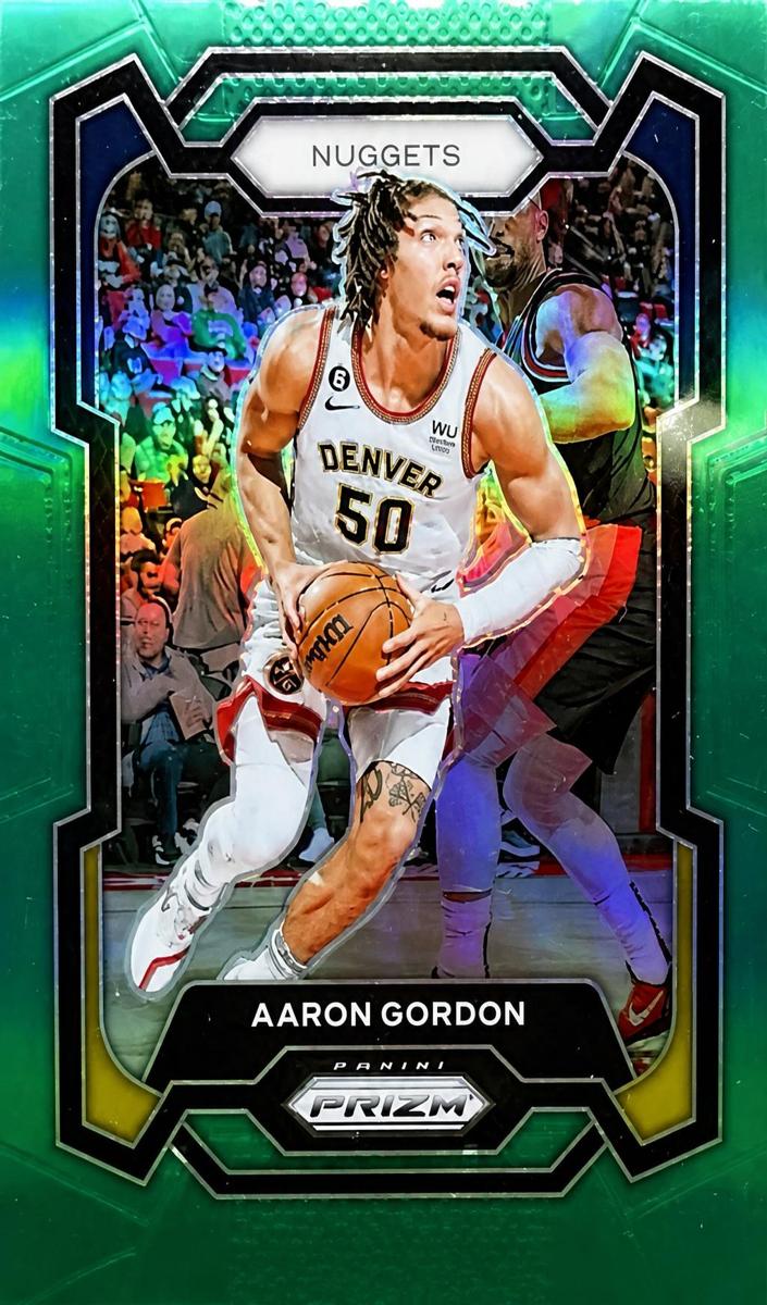 2023 Panini Prizm Basketball Green Aaron Gordon #12