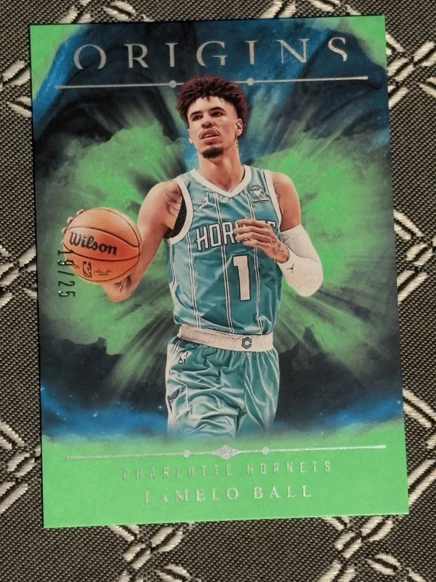 2024 Panini Origins Basketball Neon Green LaMelo Ball #13