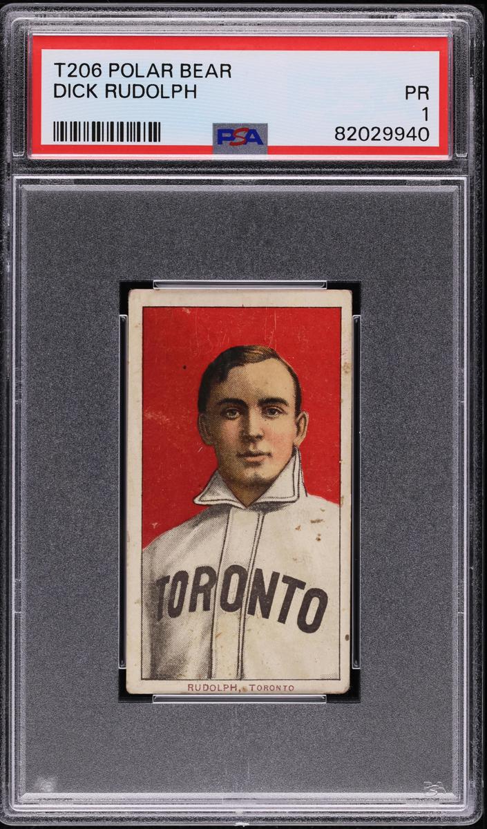 1909-11 T206 Baseball Dick Rudolph #NNO