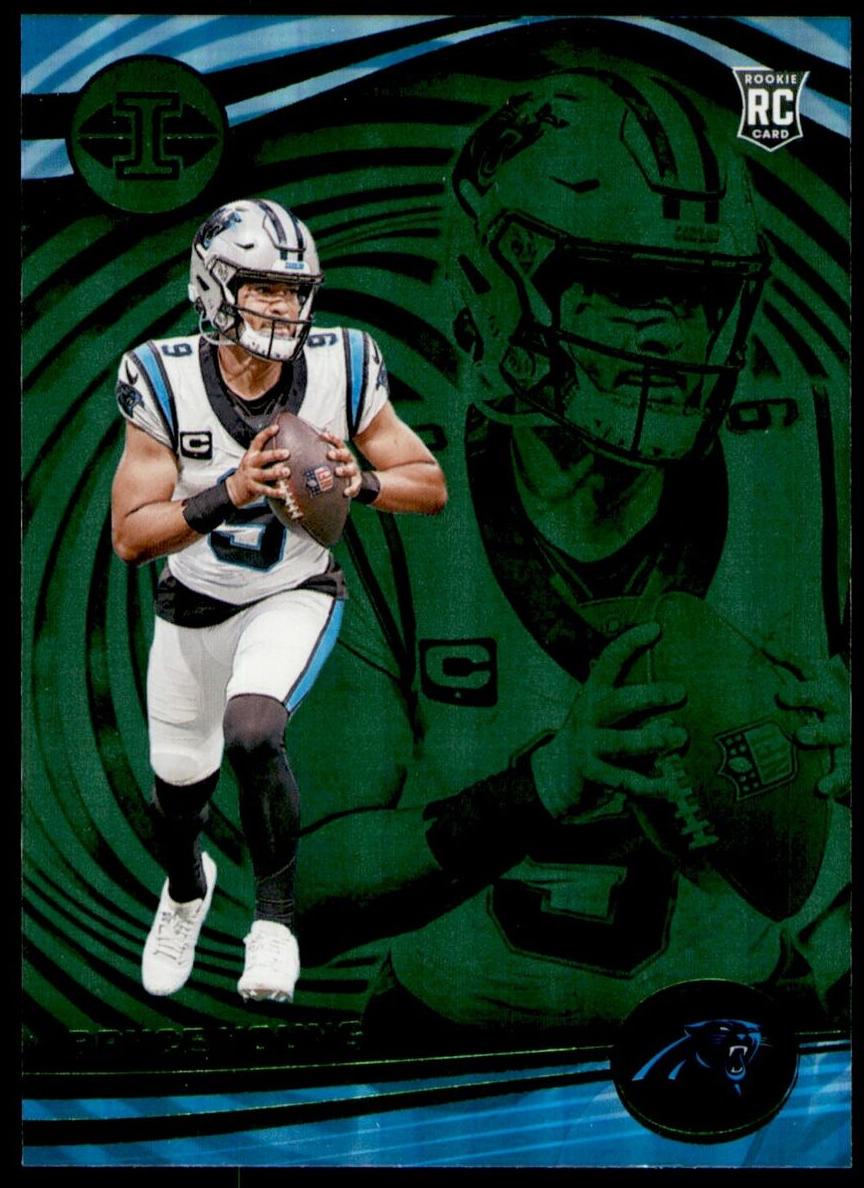 2023 Panini Illusions Football Trophy Collection Emerald Bryce Young #15 PSA 8.5