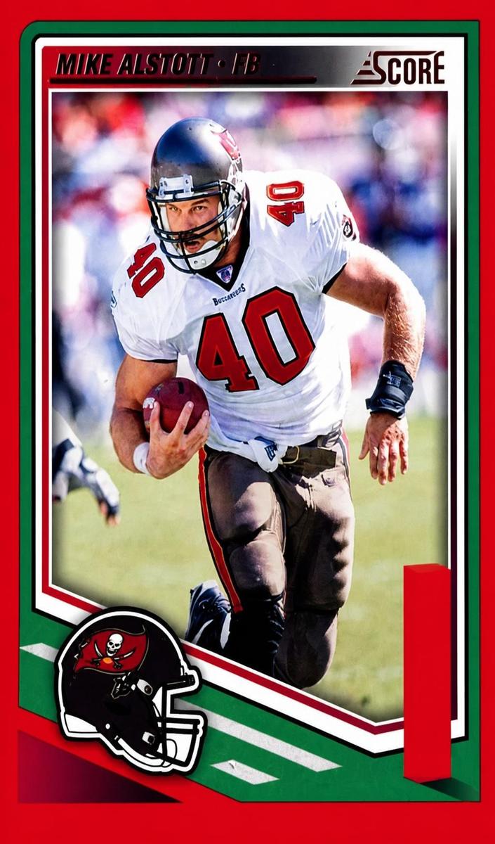 2025 Panini Score Football Red Mike Alstott #276
