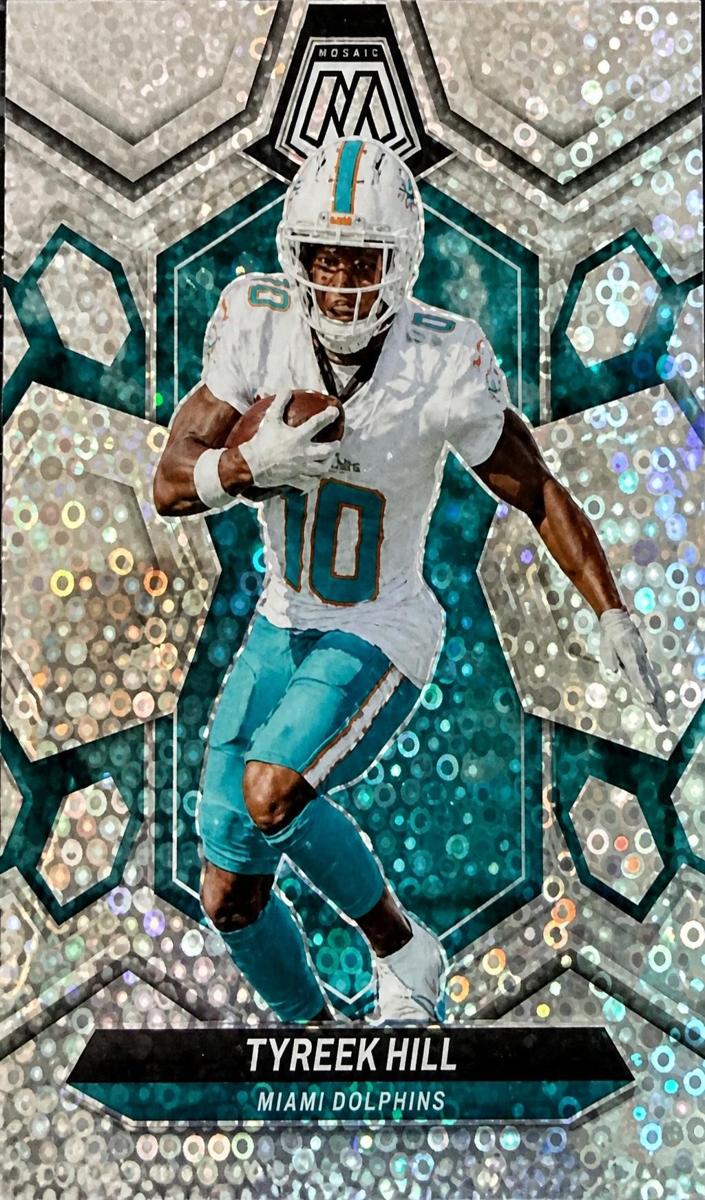 2024 Panini Mosaic Football No Huddle Silver Tyreek Hill #137