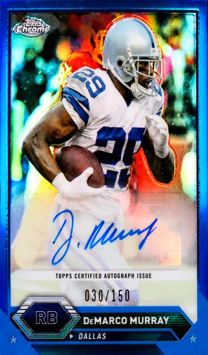 2023 Topps Composite Football Blue Refractor DeMarco Murray #TCA-DMU