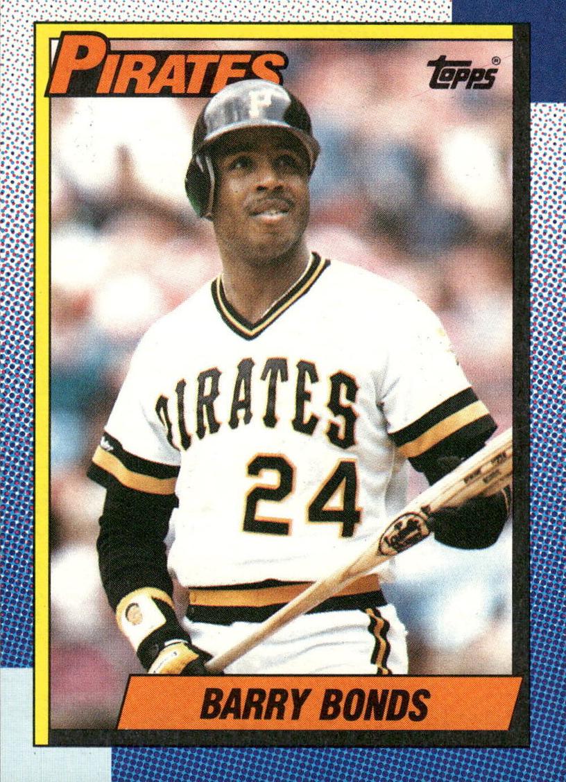 1990 Topps Baseball Barry Bonds #220