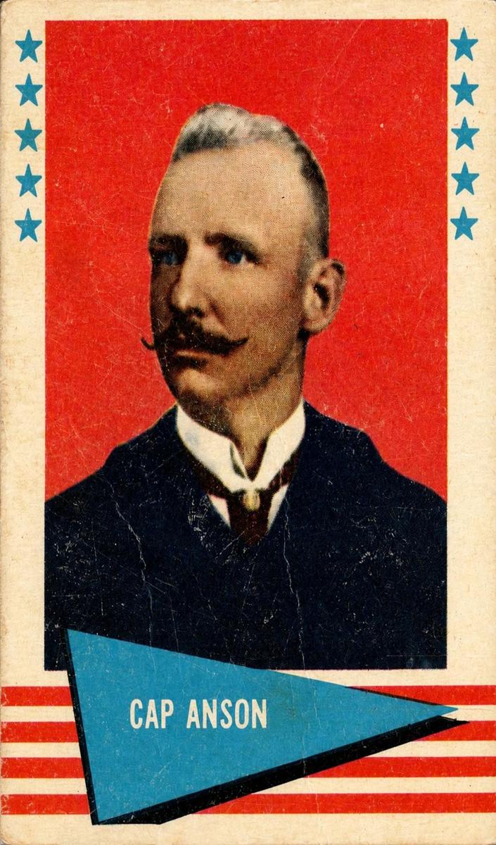1961 Fleer Baseball Greats F418-3 Cap Anson #4
