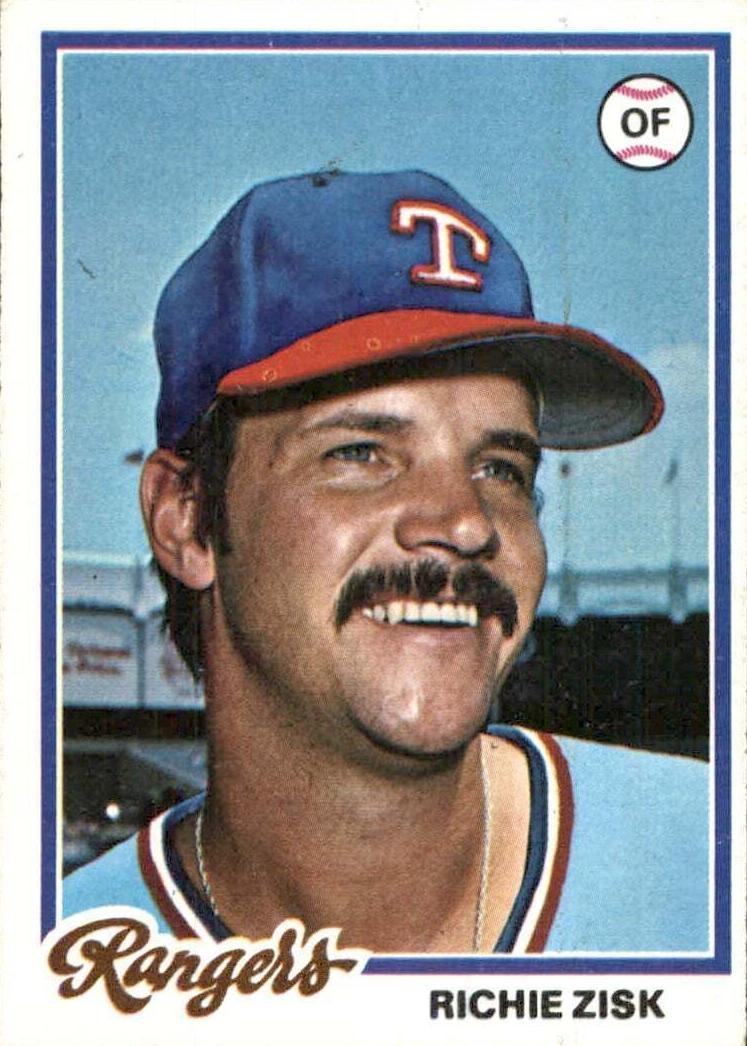 1978 Topps Baseball Richie Zisk #110