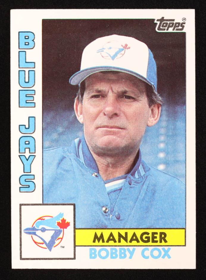 1984 Topps Baseball Bobby Cox #202 PSA 9