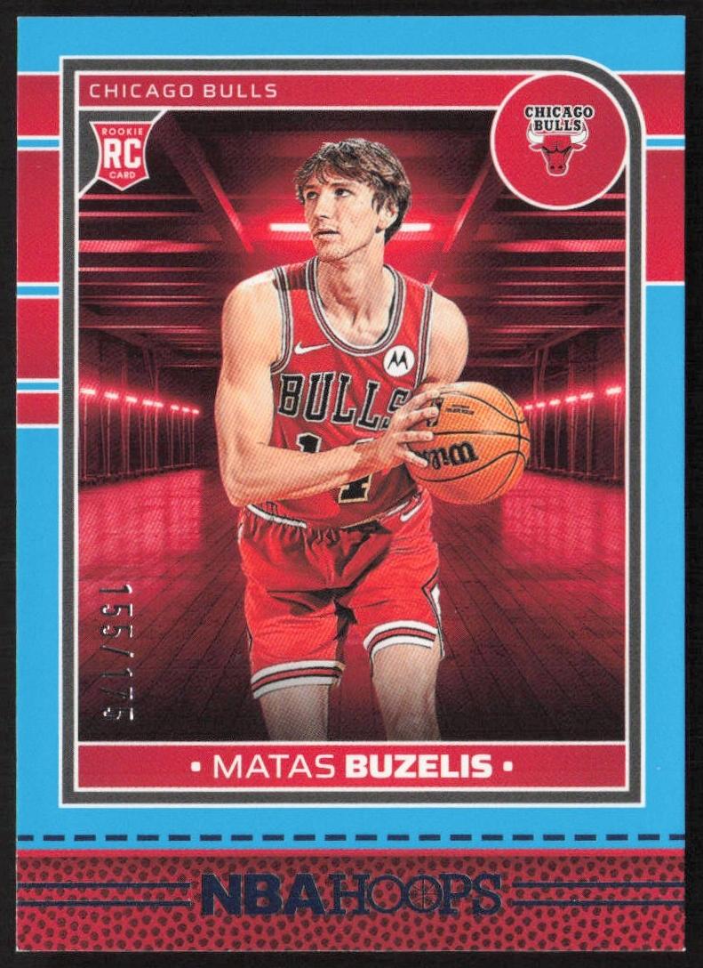 2024 Panini Hoops Basketball Teal Matas Buzelis #241