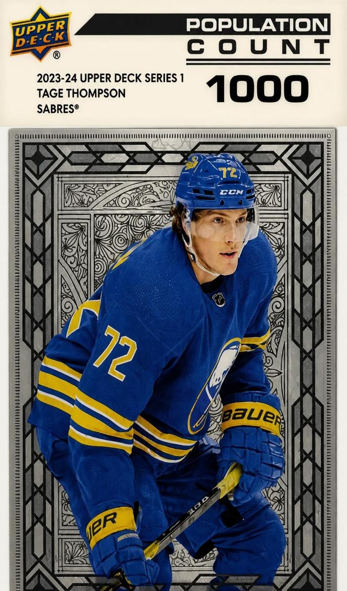 2023 Upper Deck Hockey 1000 Tage Thompson #PC-25