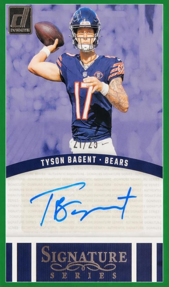 2024 Panini Donruss Football Green Tyson Bagent #SSE-TBA