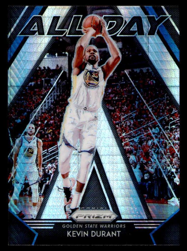 2018 Panini Prizm Basketball Hyper Kevin Durant #14 PSA 9