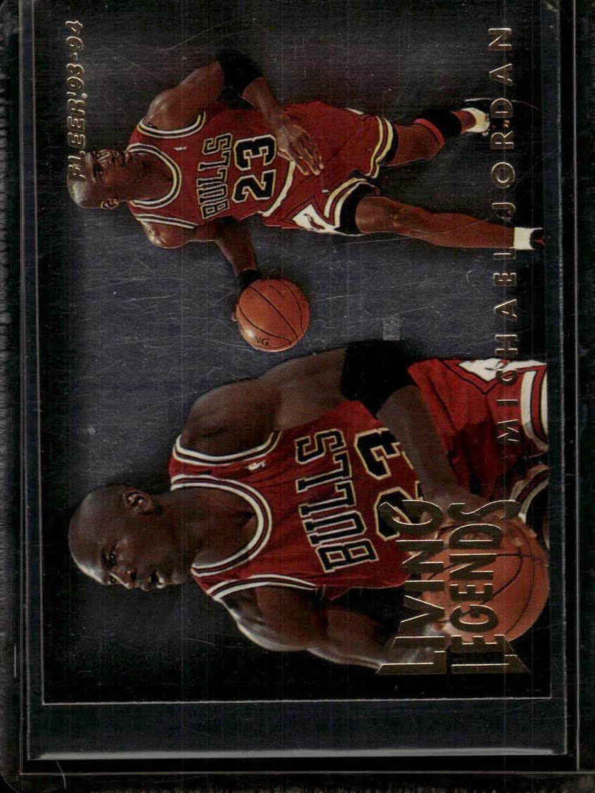 1993 Fleer Basketball Michael Jordan #4 RAW Ungraded