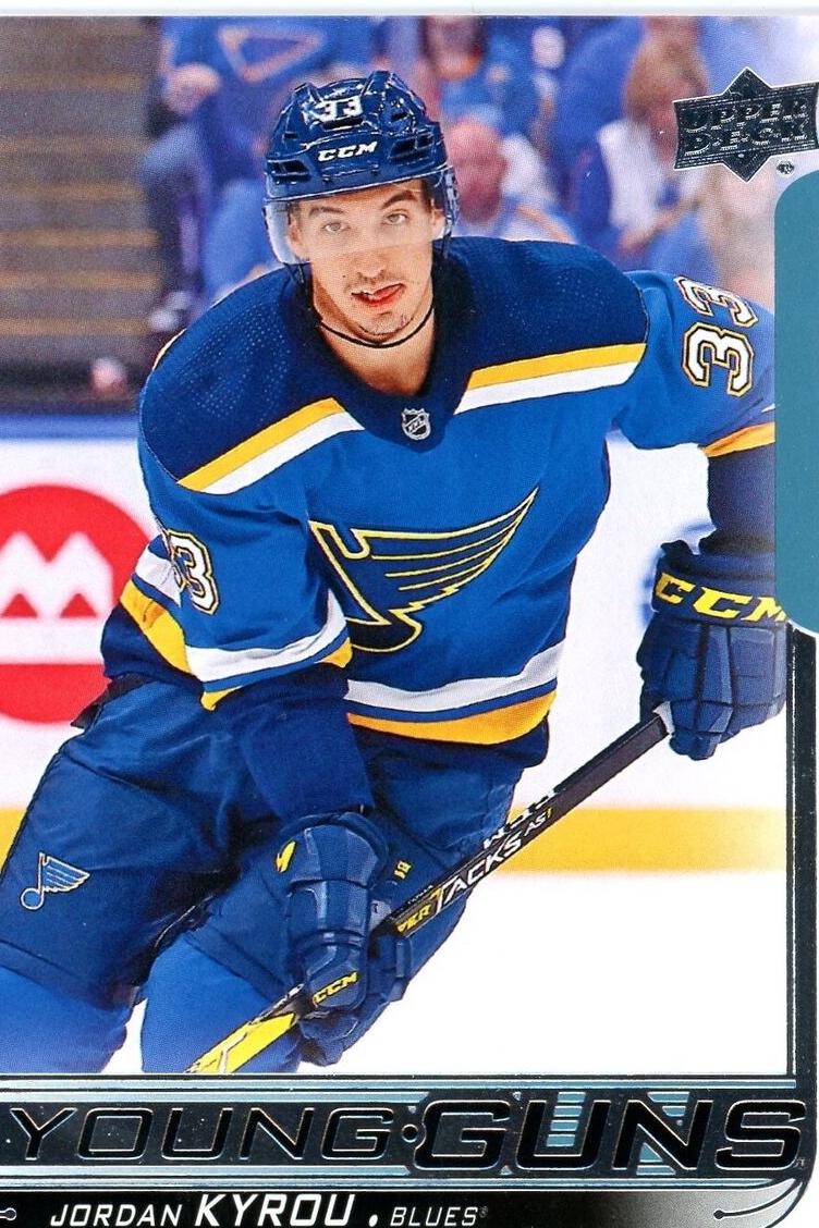 2018 Upper Deck Hockey Jordan Kyrou #241