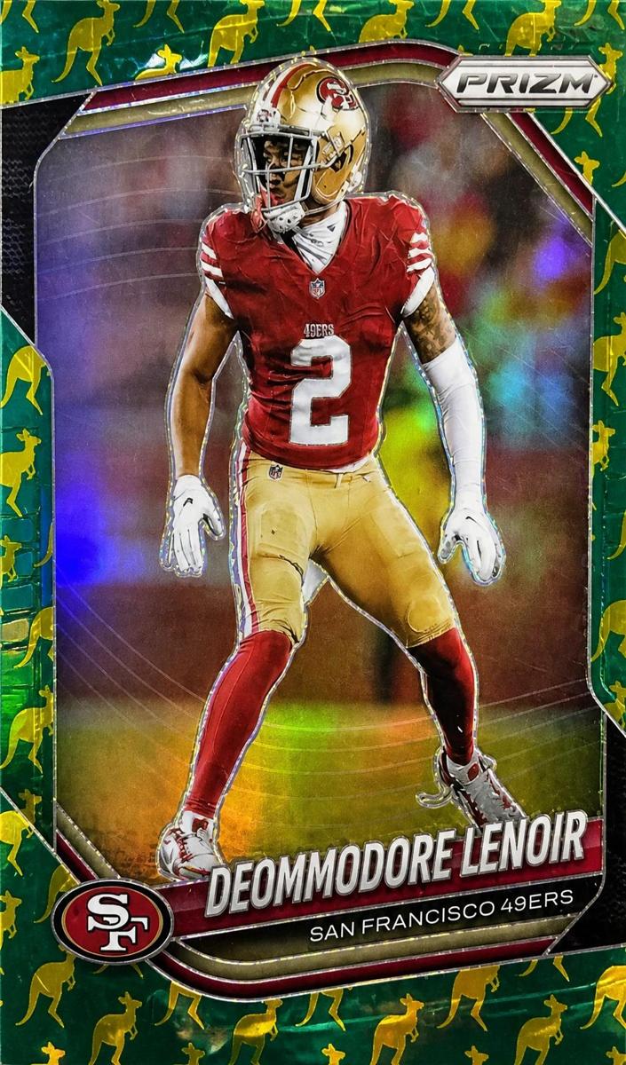 2025 Panini Prizm Football Kangaroo Deommodore Lenoir #281