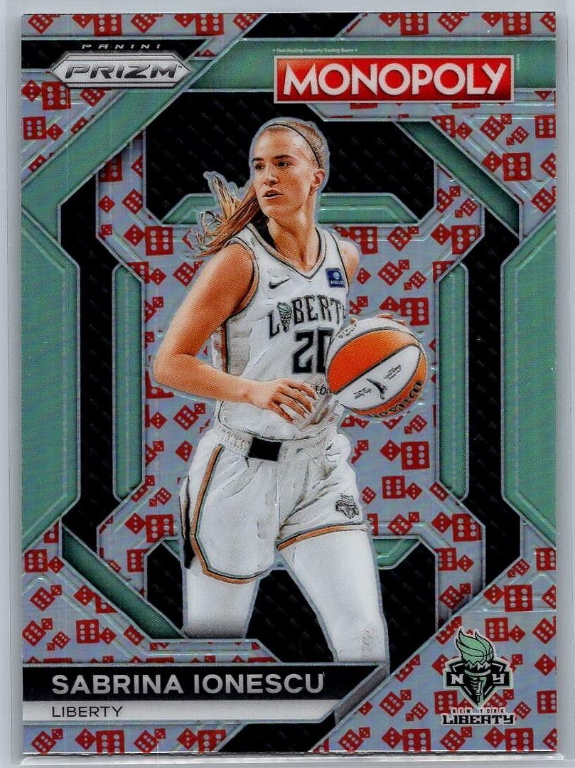 2024 Panini Prizm Monopoly WNBA Basketball Sabrina Ionescu #WNBA18 SGC 7