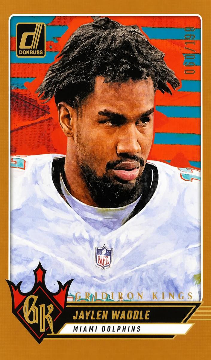 2024 Panini Donruss Football Studio Series Jaylen Waddle #7