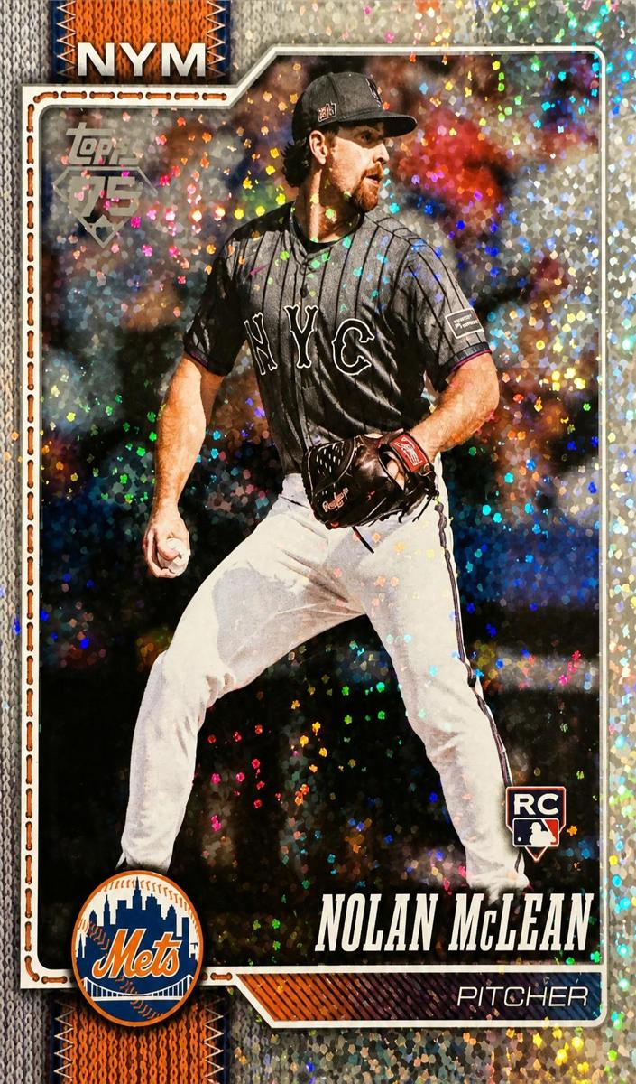 2026 Topps Baseball Sandglitter Nolan McLean #214 PSA 10