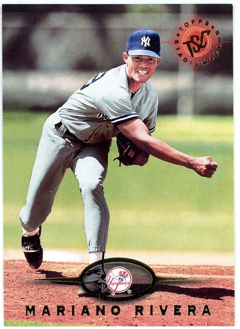 1995 Topps Stadium Club Baseball Mariano Rivera #592