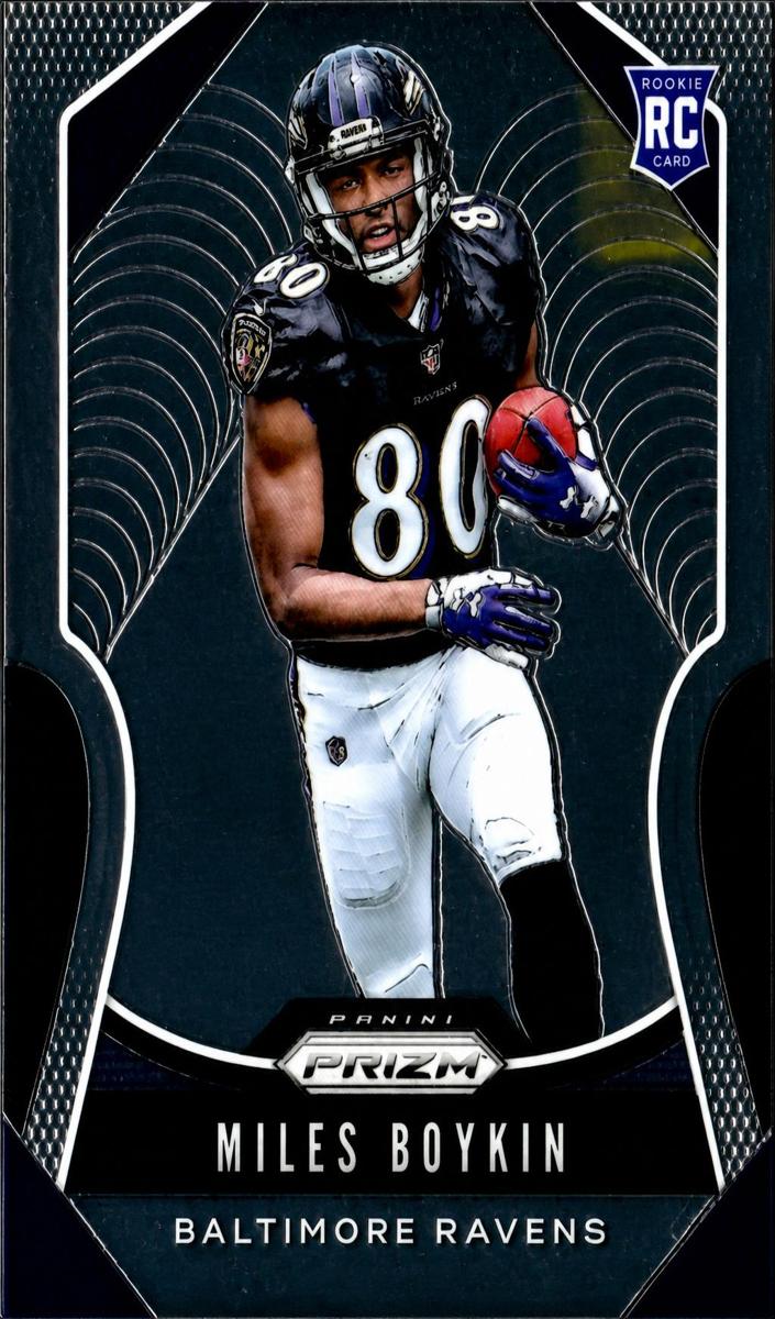 2019 Panini Prizm Football Miles Boykin #351 PSA 9