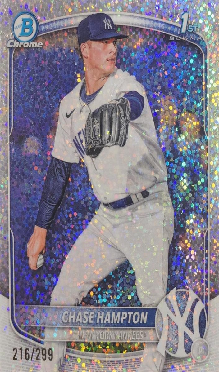 2025 Bowman Chrome Prospects Baseball Speckle Chase Hampton #BCP-57
