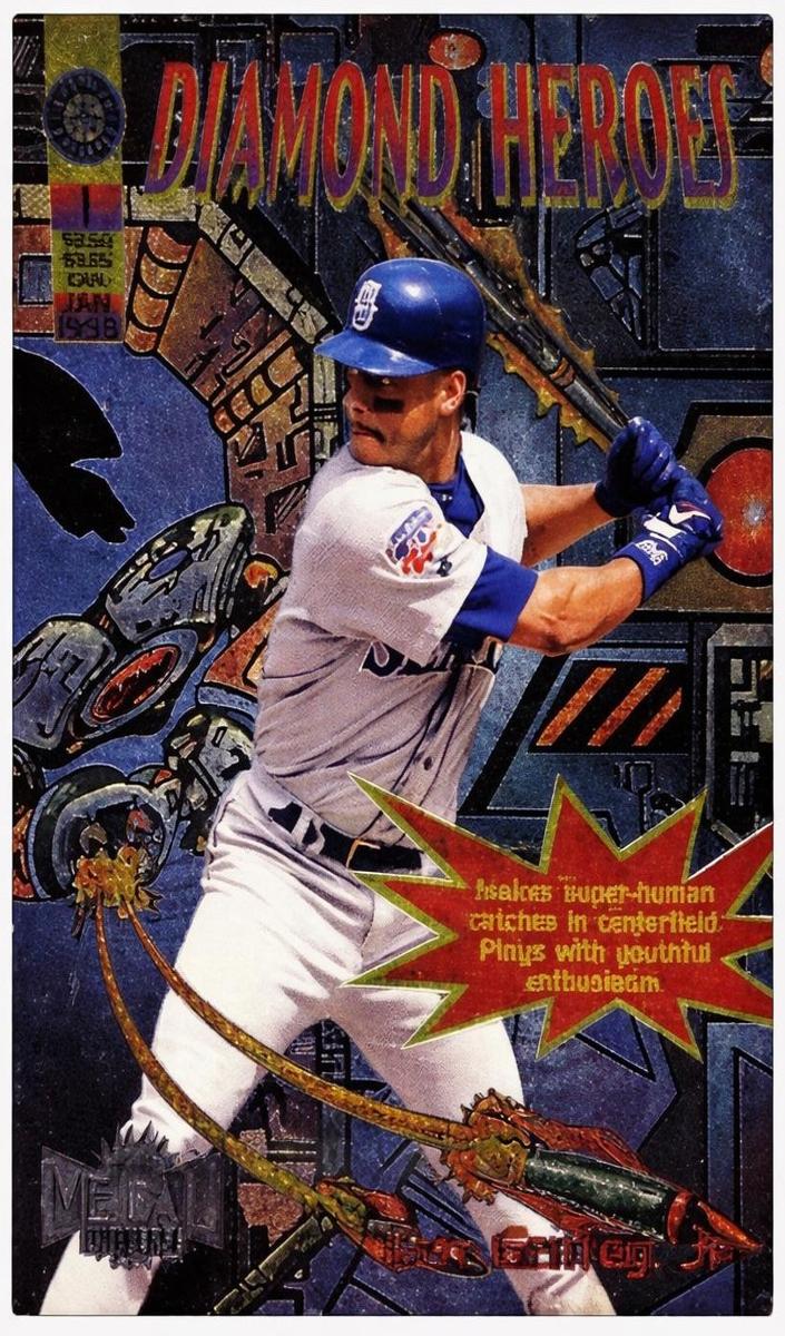 1998 Metal Universe Baseball Ken Griffey Jr. #1DH SGC 9