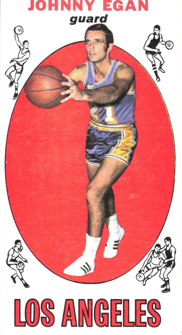 1969 Topps Basketball Johnny Egan #16 SGC 5.5