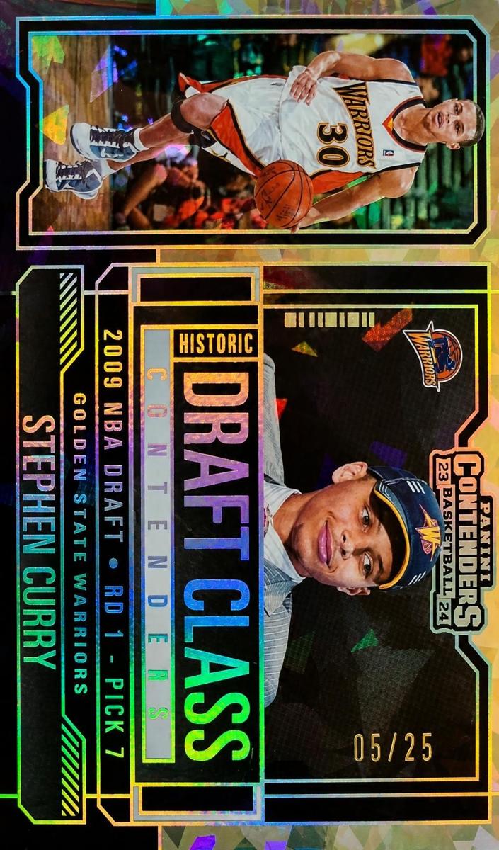 2023 Panini Contenders Basketball Cracked Ice Stephen Curry #5