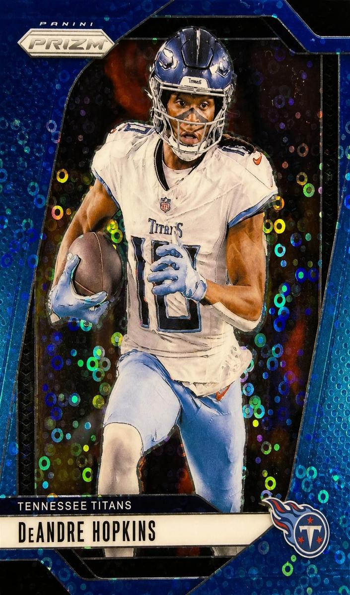 2024 Panini Prizm Football No Huddle Blue DeAndre Hopkins #279 PSA 9