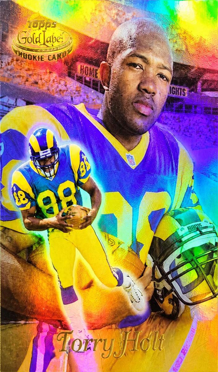 1999 Topps Gold Label Football Torry Holt #71